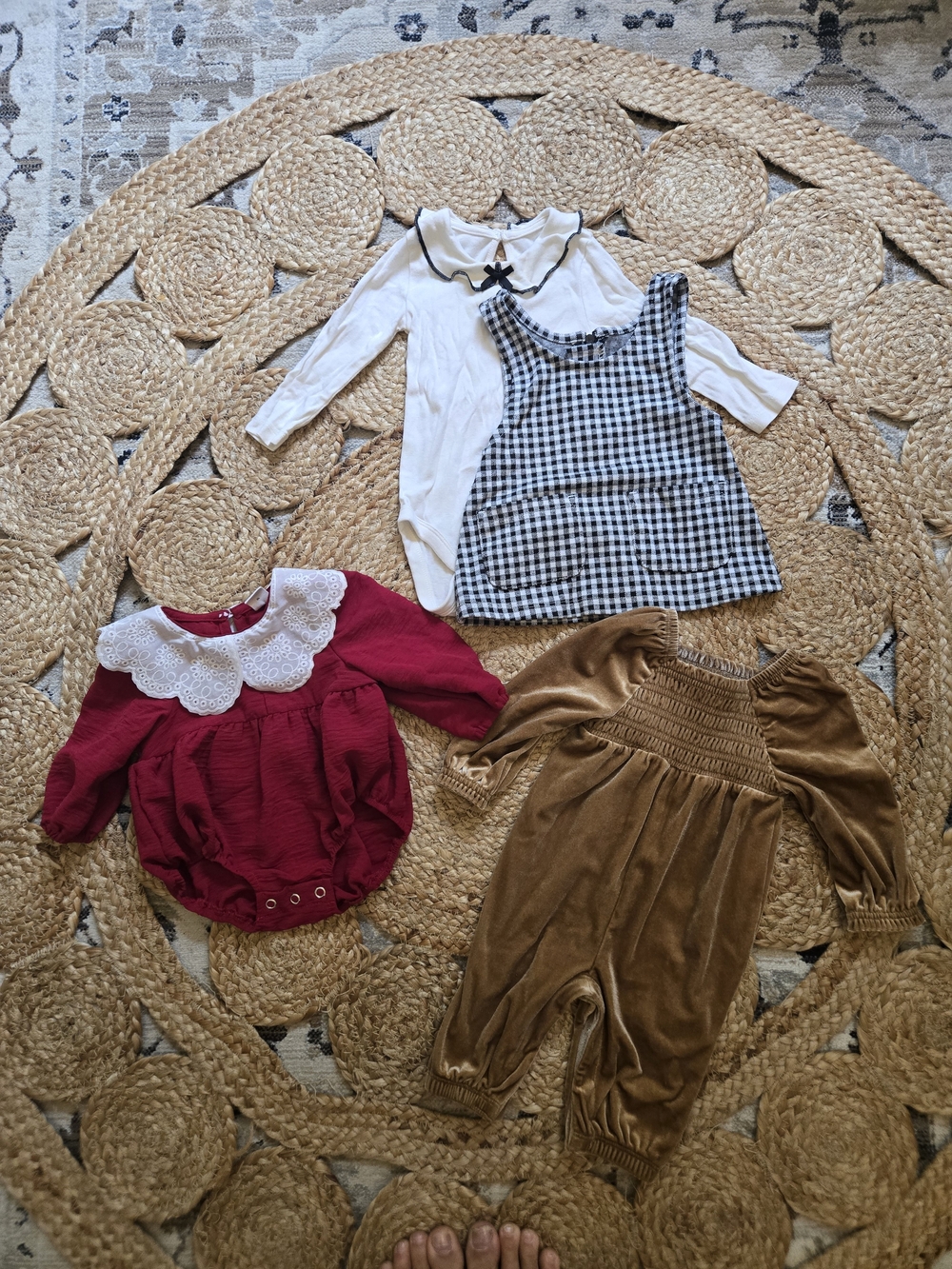 Bundle of 3 Baby Girl Seasonal Outfits